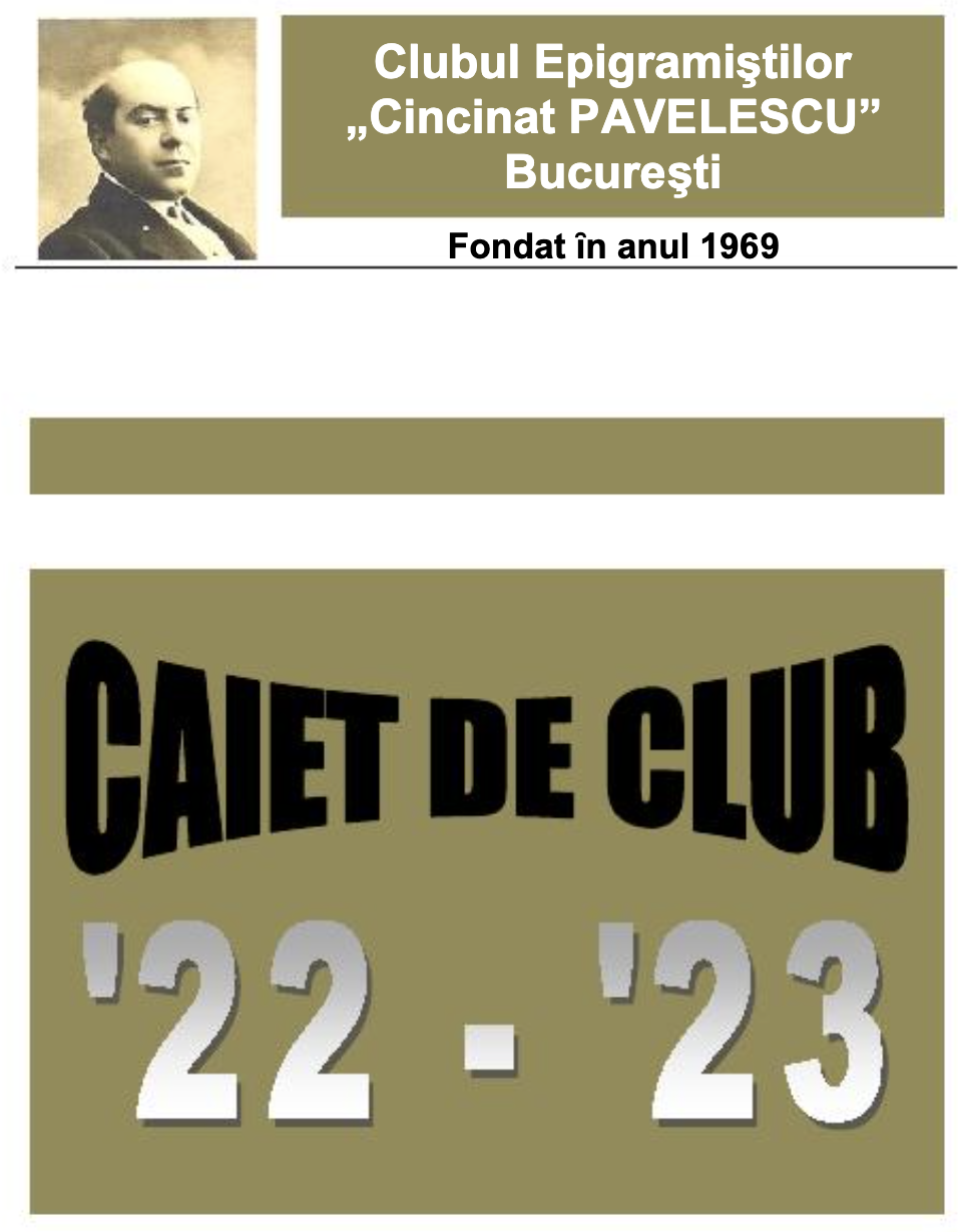 Caiet de club ’22 – ’23